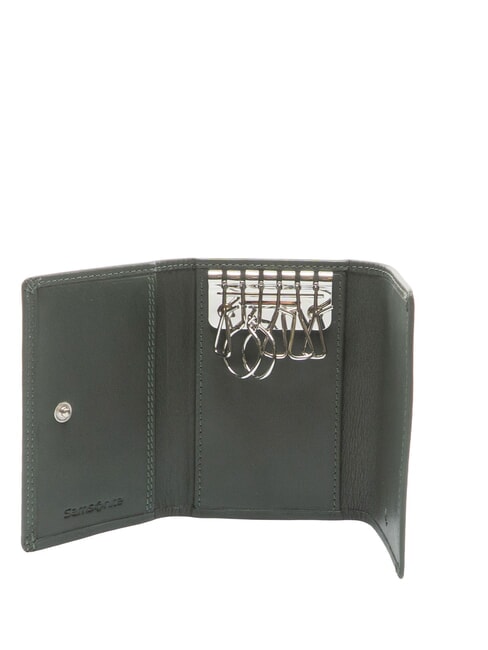 ATTACK 2 Portafoglio in pelle green - Portachiavi