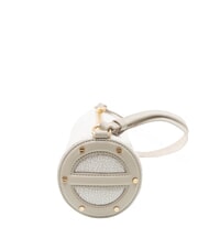 BORBONESE VIS-A-VIS Borsa piccola a spalla white cotton - Borse Donna - 4