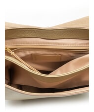 GIANNI CHIARINI HELENA ROUND Borsa in pelle con tracolla in tessuto willow - Borse Donna - 6