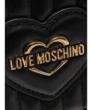 LOVE MOSCHINO BUBBLY LOVE Mini Bag a spalla / a tracolla Nero - Borse Donna - 3
