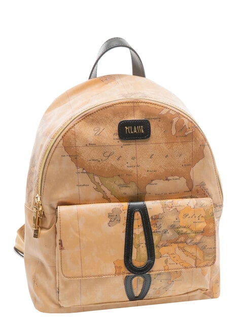 SOFT PETALS Zaino stampa Geo Classic Nero - Borse Donna