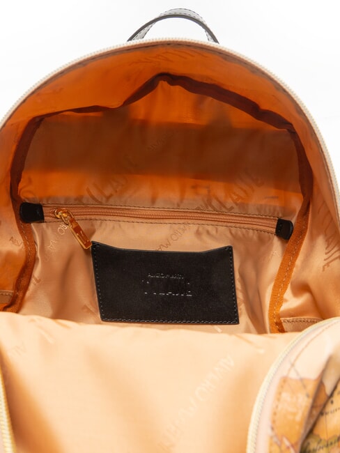 SOFT PETALS Zaino stampa Geo Classic Nero - Borse Donna