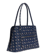 GUESS PATSIE Borsa shopping, a spalla navy logo - Borse Donna - 2
