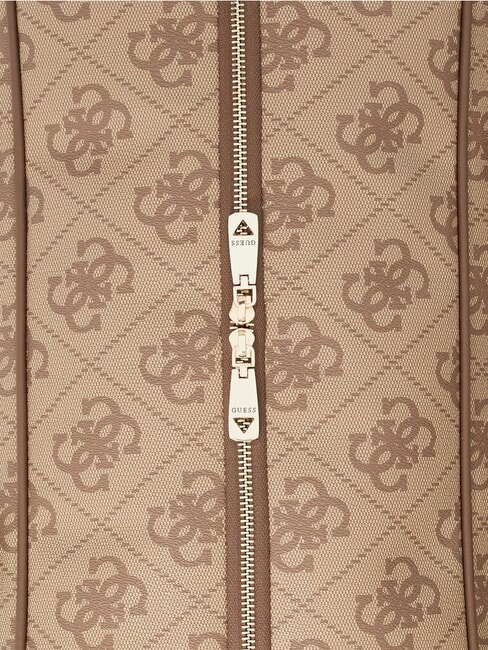 BERTA Borsone da viaggio, con tracolla latte logo/brown - Borsoni