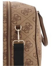 GUESS BERTA Borsone da viaggio, con tracolla latte logo/brown - Borsoni - 5