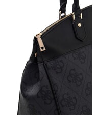 GUESS BERTA Borsa a mano, grande coal - Borse Donna - 4