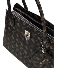 GUESS PATSIE Borsa shopping, a spalla espresso logo - Borse Donna - 3