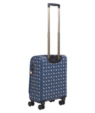 GUESS SILIA 18 Trolley bagaglio a mano, semirigido navy logo - Bagagli a mano - 3