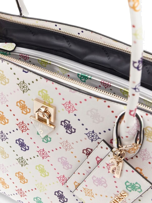 PATSIE Borsa shopping, a spalla multi logo - Borse Donna