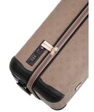 GUESS WILDER 18 Trolley Bagaglio a Mano taupe logo - Bagagli a mano - 5