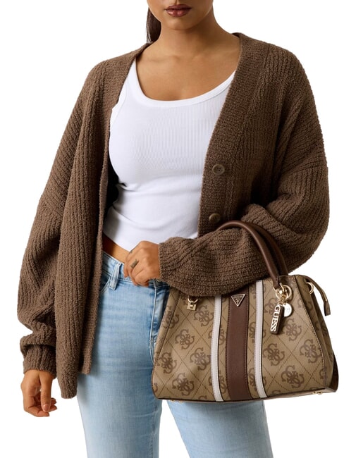 NOELLE 2 LUXURY Borsa a mano latte logo/brown - Borse Donna
