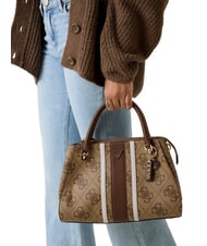 GUESS NOELLE 2 LUXURY Borsa a mano latte logo/brown - Borse Donna - 3