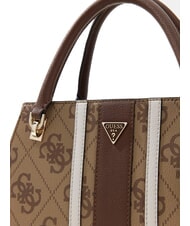 GUESS NOELLE 2 LUXURY Borsa a mano latte logo/brown - Borse Donna - 6