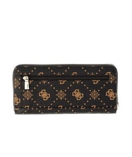 GUESS EMELIE Portafoglio Zip Around espresso logo - Portafogli Donna - 3