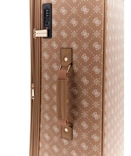 GUESS SILIA 28 Trolley medio, semirigido biscotti logo - Trolley Semirigidi - 5