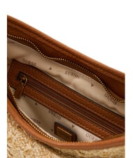 GUESS CAMDEN Borsa a spalla natural/cognac - Borse Donna - 4