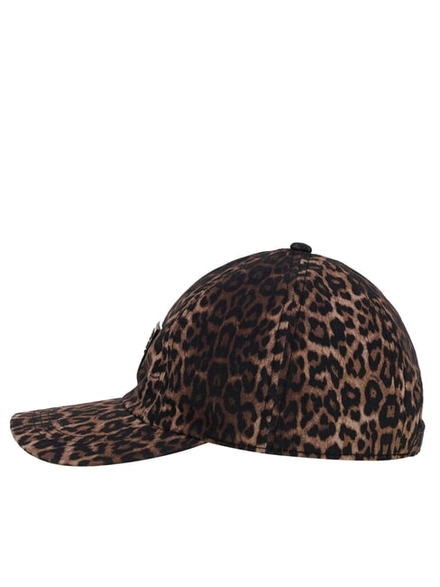 PRINTED LEOPARD Cappello con visiera MULTI - Cappelli