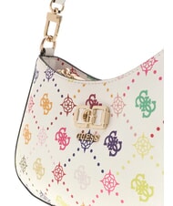 GUESS EMELIE LOGO Borsa a spalla multi logo - Borse Donna - 4