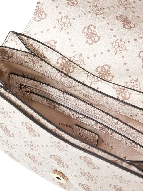 EMELIE LOGO Borsetta a tracolla vanilla logo - Borse Donna