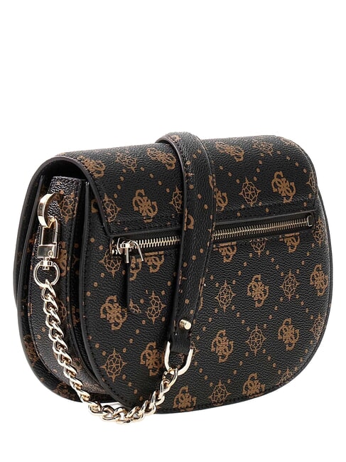 EMELIE LOGO Borsetta a tracolla espresso logo - Borse Donna