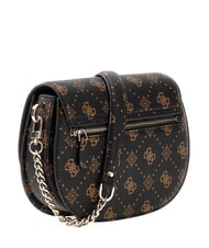 GUESS EMELIE LOGO Borsetta a tracolla espresso logo - Borse Donna - 2