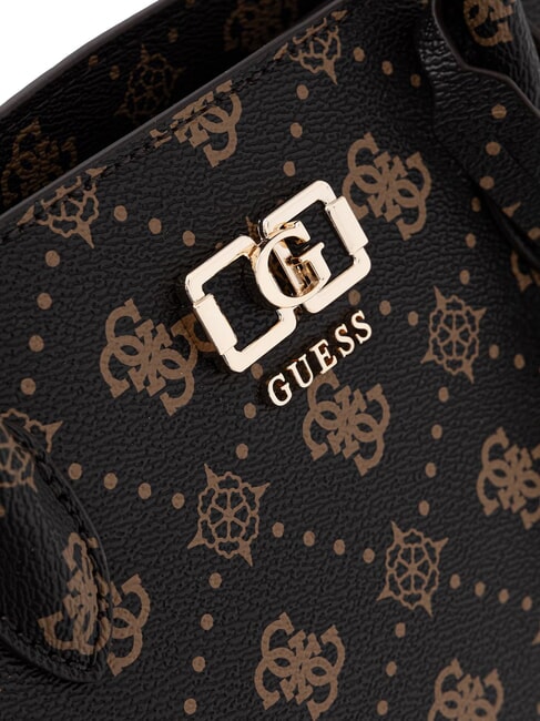 EMELIE LOGO2 Borsa a mano, con tracolla espresso logo - Borse Donna