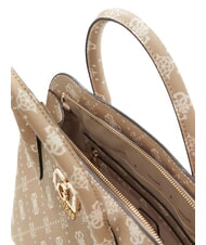 GUESS EMELIE LOGO2 Borsa a mano, con tracolla biscotti logo - Borse Donna - 4