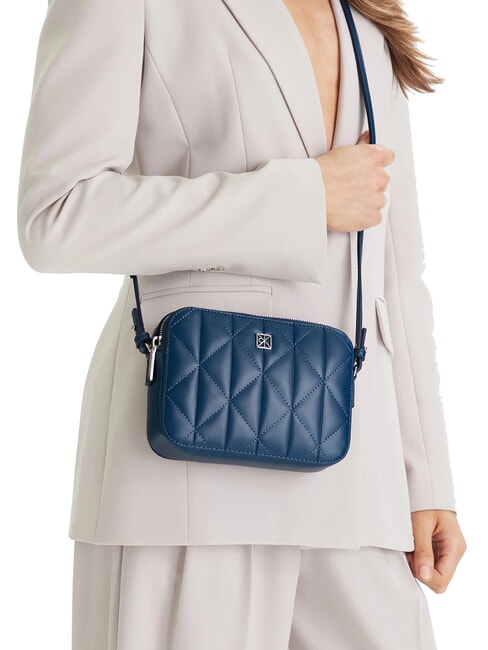 QUILTED EMBLEM Mini Bag a tracolla key largo - Borse Donna