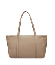 CALVIN KLEIN HARDWARE EMBLEM PEBB Shopping Bag desert taupe - Borse Donna - 4