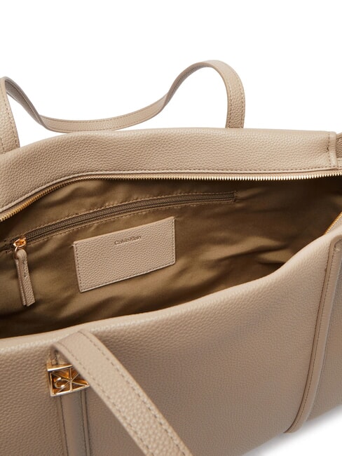 HARDWARE EMBLEM PEBB Shopping Bag desert taupe - Borse Donna