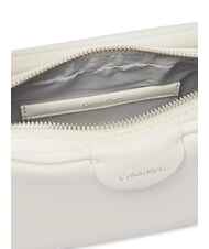 CALVIN KLEIN EMBOSSED LOGO BUSINE Borsa a mano, con tracolla white alyssum - Borse Donna - 5