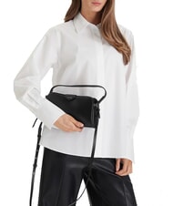 CALVIN KLEIN EMBOSSED LOGO BUSINE Borsa a mano, con tracolla na black - Borse Donna - 2