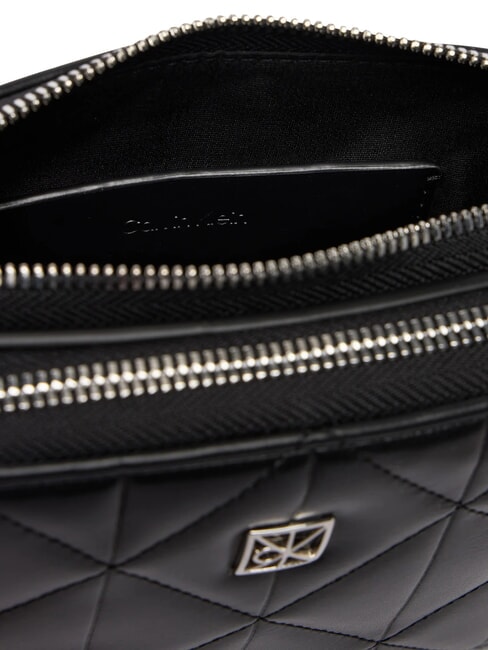 QUILTED EMBLEM Mini Bag a tracolla na black - Borse Donna