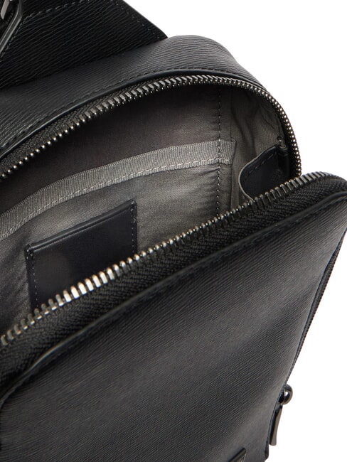 HARDWARE EMBLEM Borsello na black - Tracolle Uomo