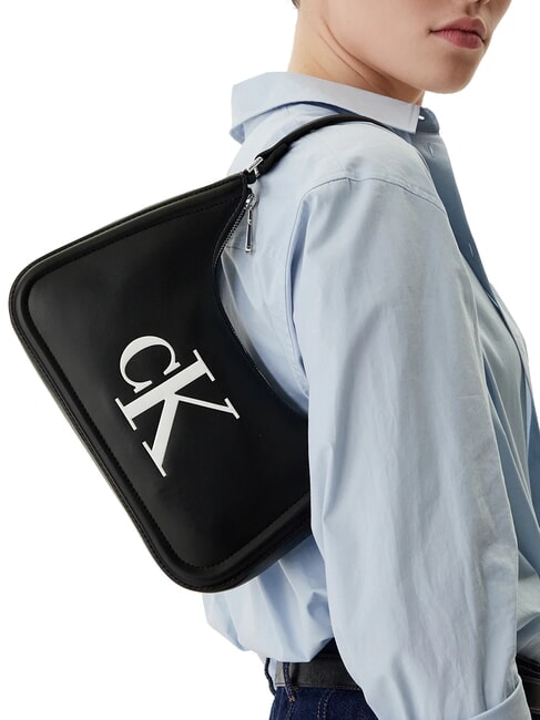 BOLD MONOGRAM Borsa a spalla black/white - Borse Donna