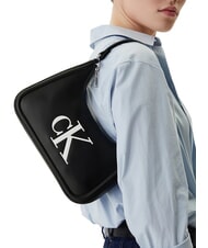 CALVIN KLEIN BOLD MONOGRAM Borsa a spalla black/white - Borse Donna - 2