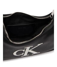 CALVIN KLEIN BOLD MONOGRAM Borsa a spalla black/white - Borse Donna - 5