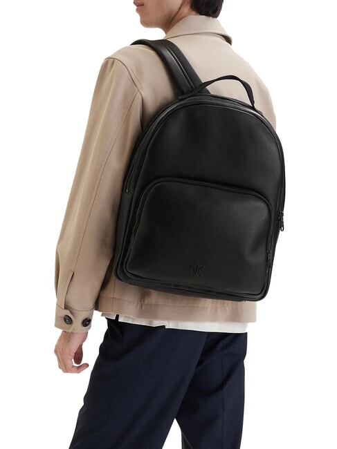 CARGO WEBBING STRAP Zaino black / white webbing - Zaini Scuola & Tempo Libero