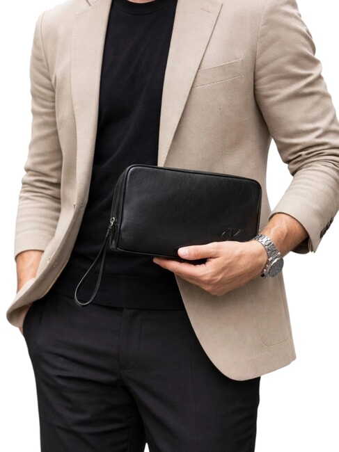 BOLD MONOGRAM Pochette Portafoglio na black - Portafogli Uomo