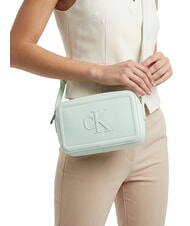 CALVIN KLEIN BOLD MONOGRAM Mini Bag a tracolla whispering blue - Borse Donna - 5