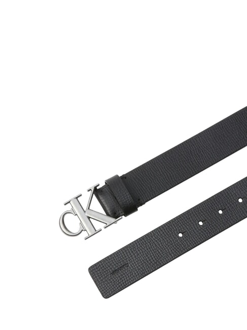 CK HARDWARE Cintura in pelle black/antique silver - Cinture