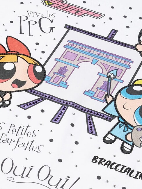 SUPERCHICCHE T-Shirt Dolly Molly Lolly, maniche corte bianco - T-shirt e Top Donna