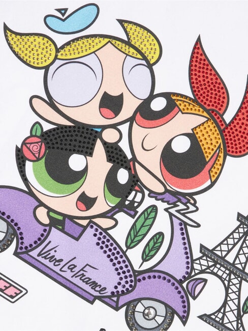 SUPERCHICCHE T-Shirt Dolly Molly Lolly, maniche corte bianco - T-shirt e Top Donna