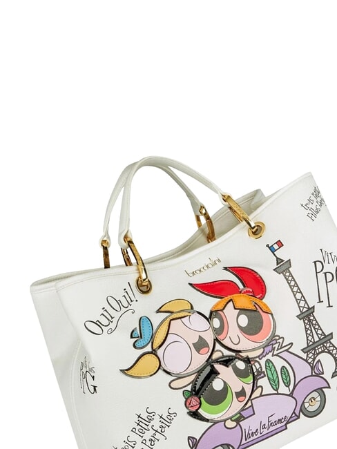 VOYAGE Borsa a mano grande, Dolly Molly Lolly, con tracolla bianco - Borse Donna