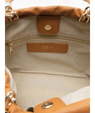 FURLA CAMPIONARIO - MIONIDO Borsa a mano toni havana+brandy - Borse Donna - 5