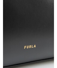 FURLA CAMPIONARIO - RIVA  Borsa a spalla nero+vaniglia - Borse Donna - 4