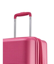 ECHOLAC FORZA Trolley medio espandibile luminous pink - Trolley Rigidi - 7