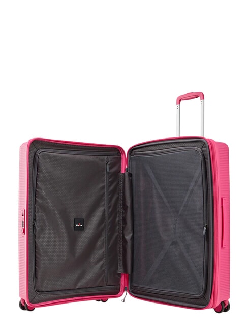 FORZA Trolley grande espandibile luminous pink - Trolley Rigidi
