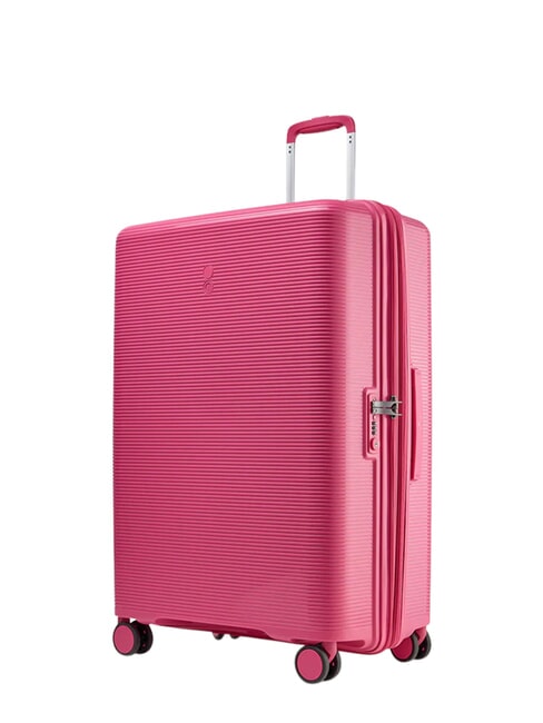 FORZA Trolley grande espandibile luminous pink - Trolley Rigidi