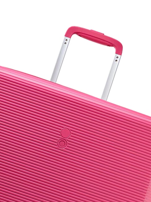 FORZA Trolley grande espandibile luminous pink - Trolley Rigidi